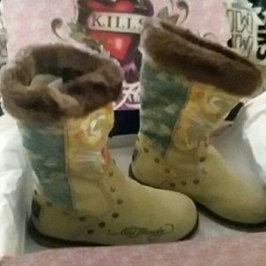 Ed hardy winter boots